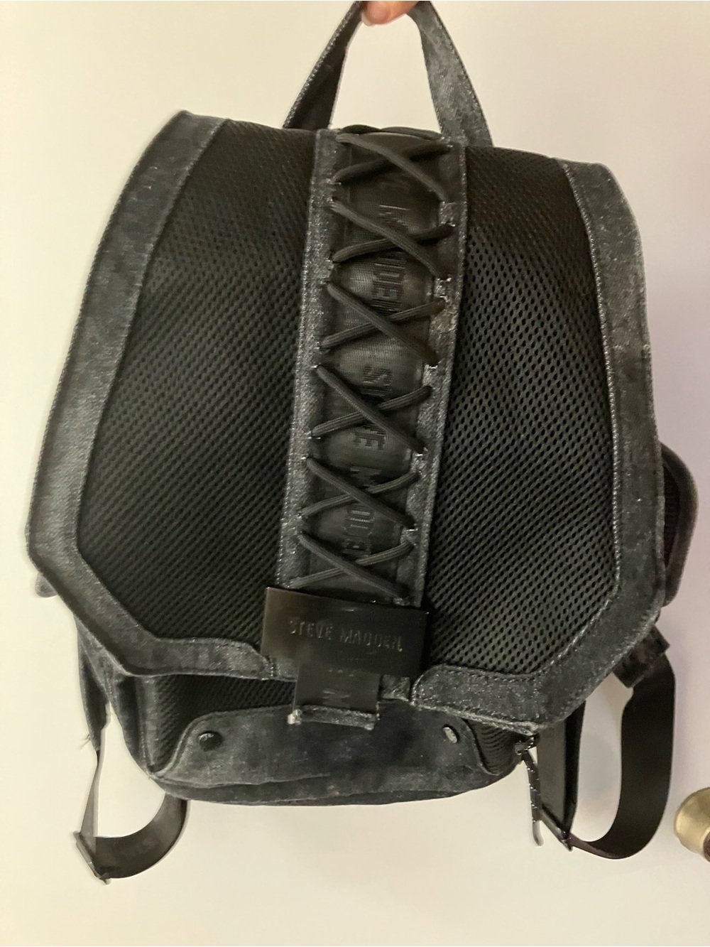 Steve Madden BZenni Denim Lace/Mess Backpack